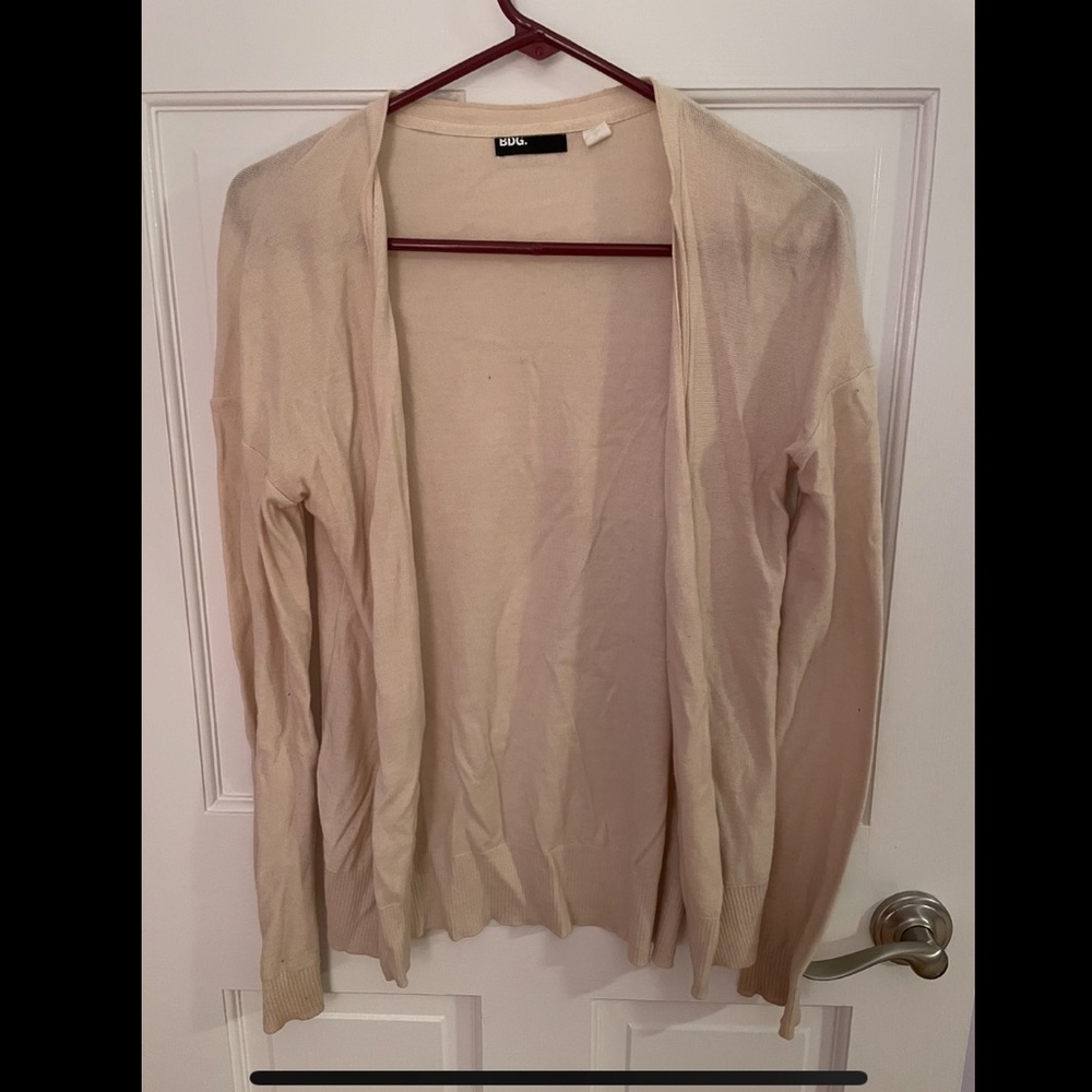 BDG medium tan cardigan